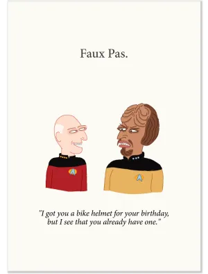 1354 Faux Pas