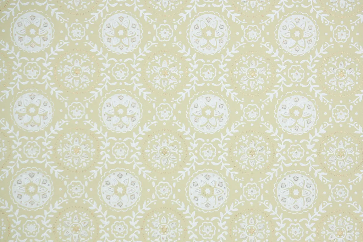 1950s Geometric Vintage Wallpaper