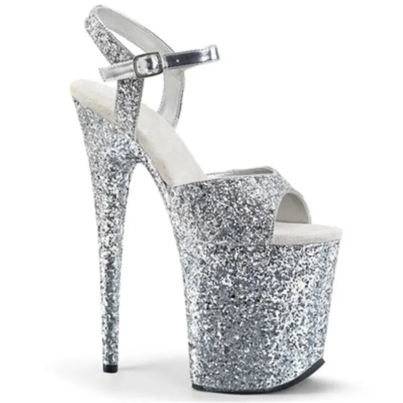 20cm sexy sky-high flash waterproof platform stiletto heels