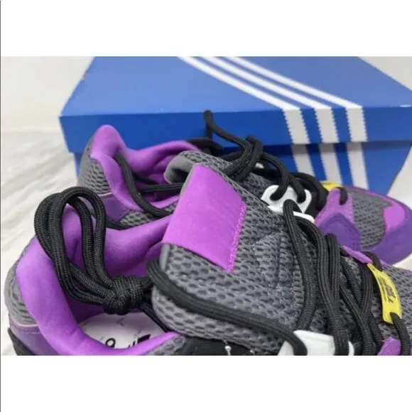 adidas Ninja J ZX Torsion Running Big kids Shoe FX6622  Black White unisex