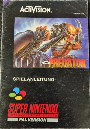 Alien vs Predator manual (NOE) (lidt slid)