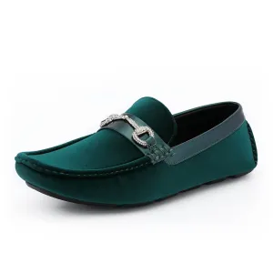 Amali Bling Bit Velvet Driver Shoes
