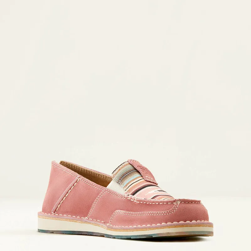 Ariat Women's Cruiser (Azalea Suede / Baby Pink Serape)