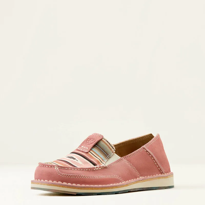 Ariat Women's Cruiser (Azalea Suede / Baby Pink Serape)