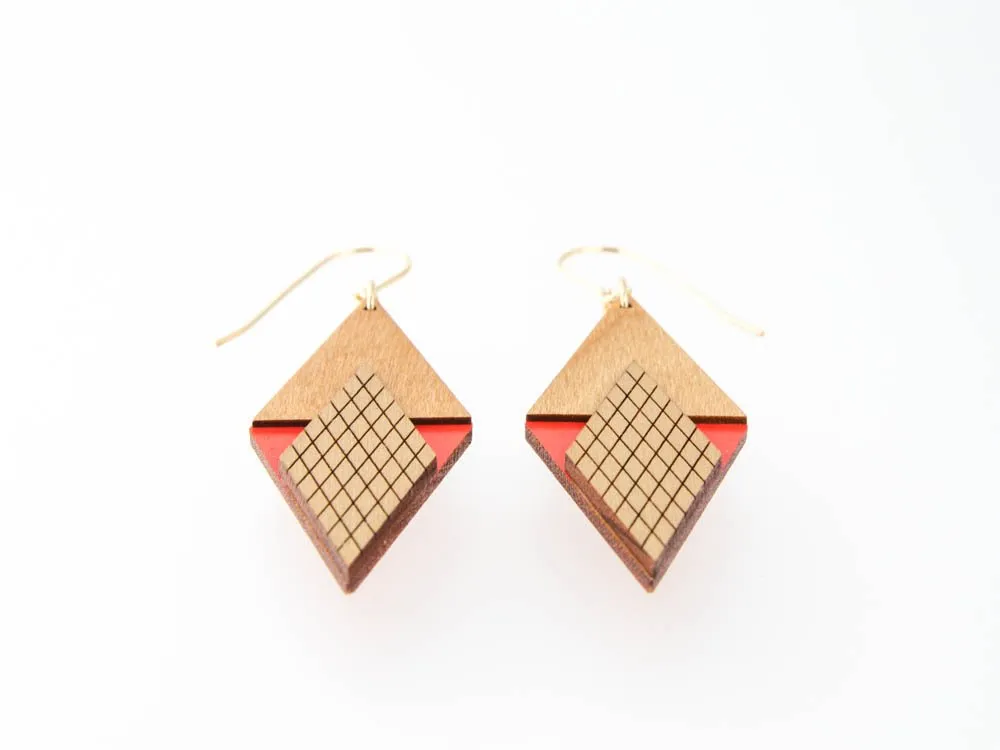 Art Deco Diamond Earring