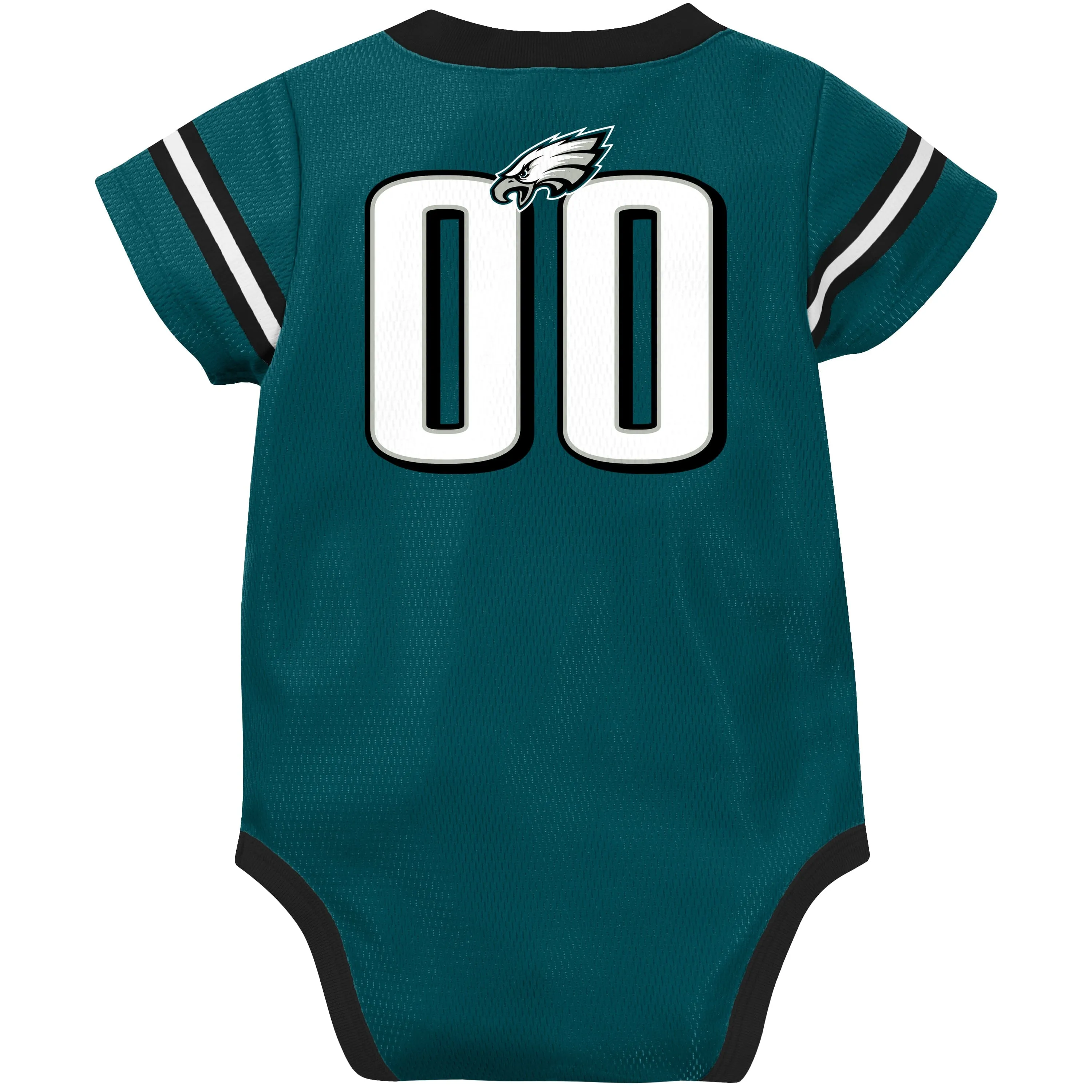 Baby Boys Eagles Short Sleeve Jersey Bodysuit