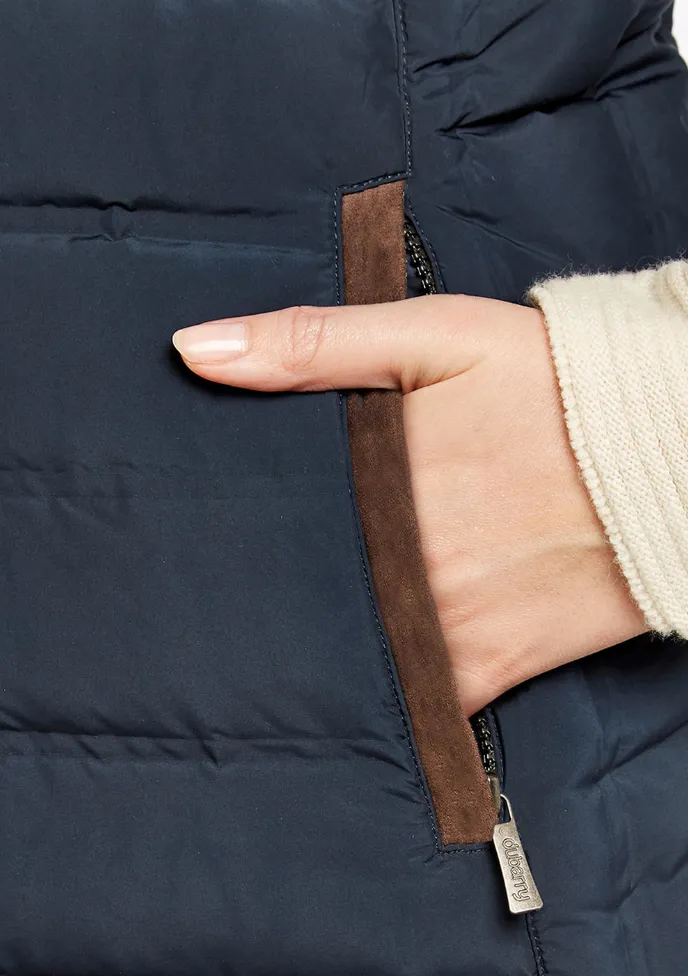 Ballybrophy Quilted Jacket - Olive/Navy