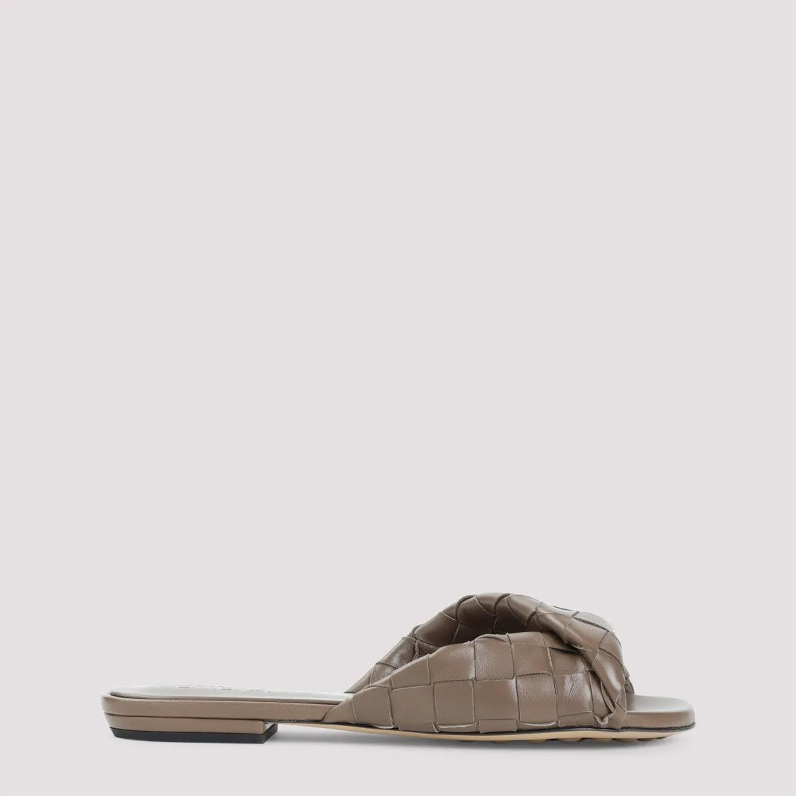 Blink Flap Brown Lamb Leather Sandals