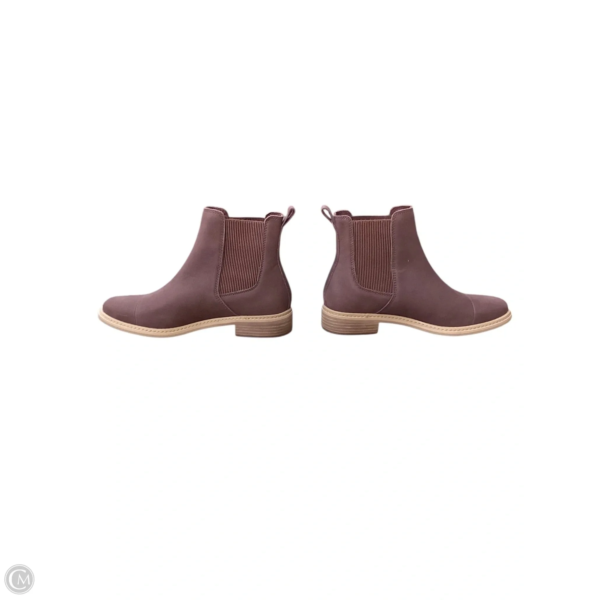 Boots Leather By Toms In Brown, Size: 9