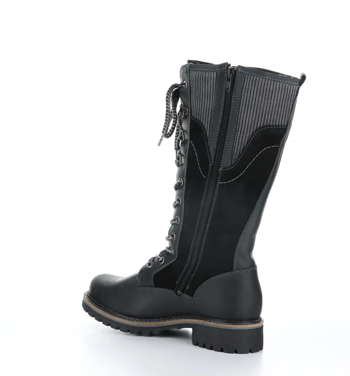 BOS & CO HARRISON BLACK/GREY WATERPROOF