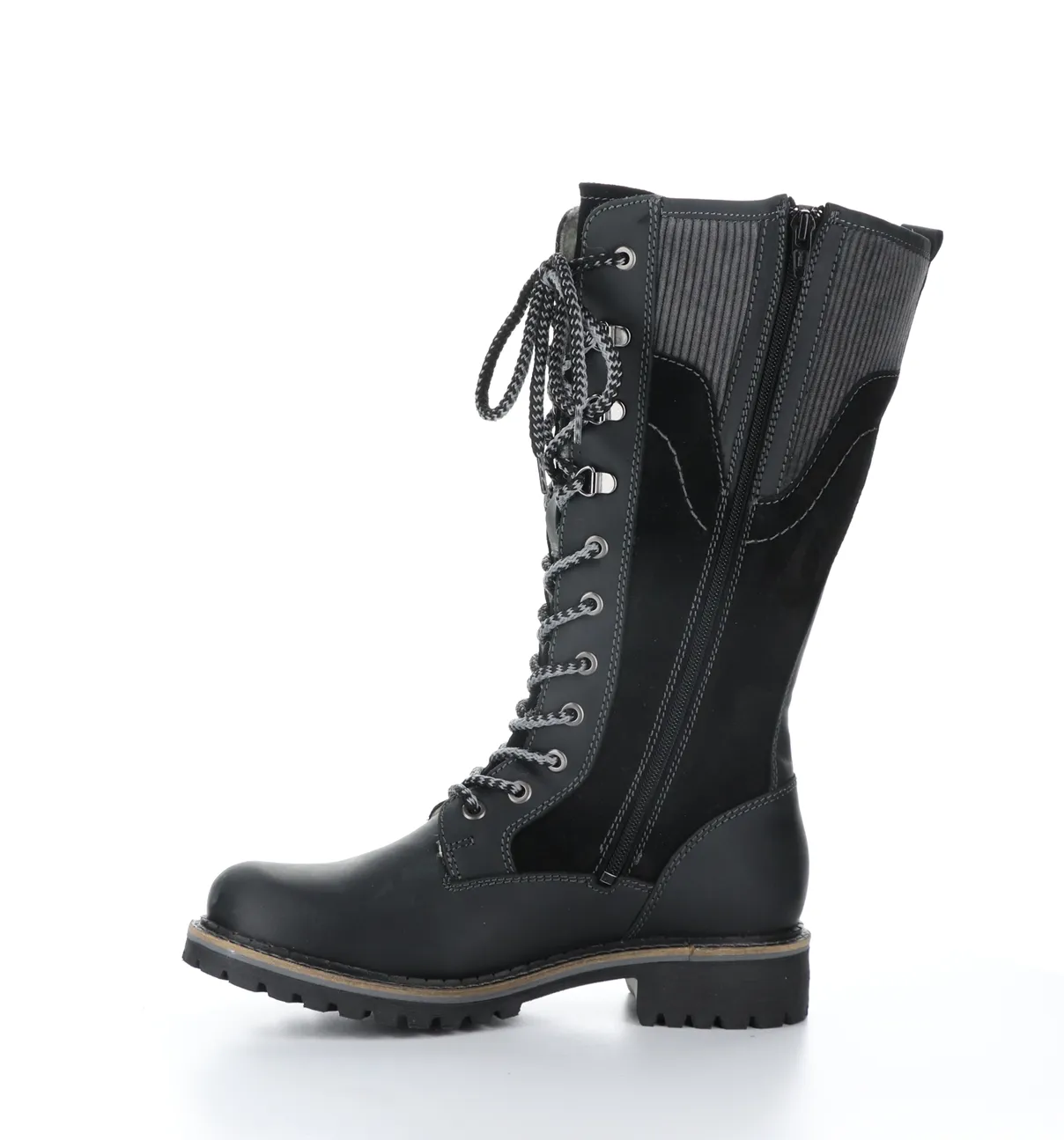 BOS & CO HARRISON BLACK/GREY WATERPROOF