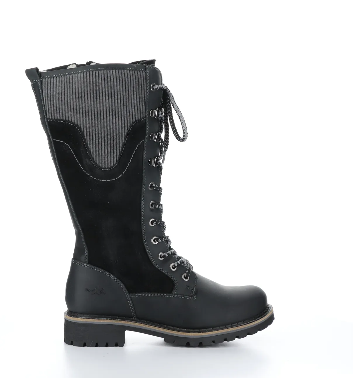BOS & CO HARRISON BLACK/GREY WATERPROOF