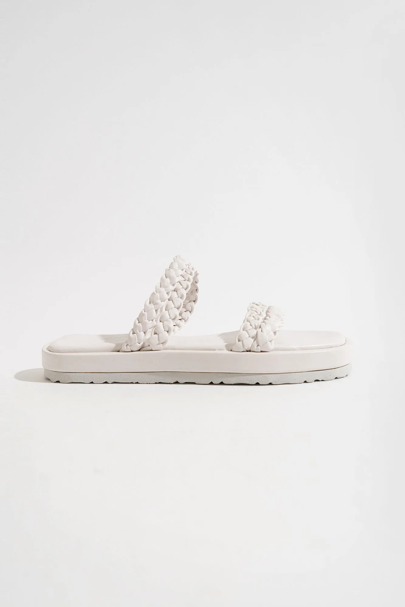 Braided Square Toe Sandals