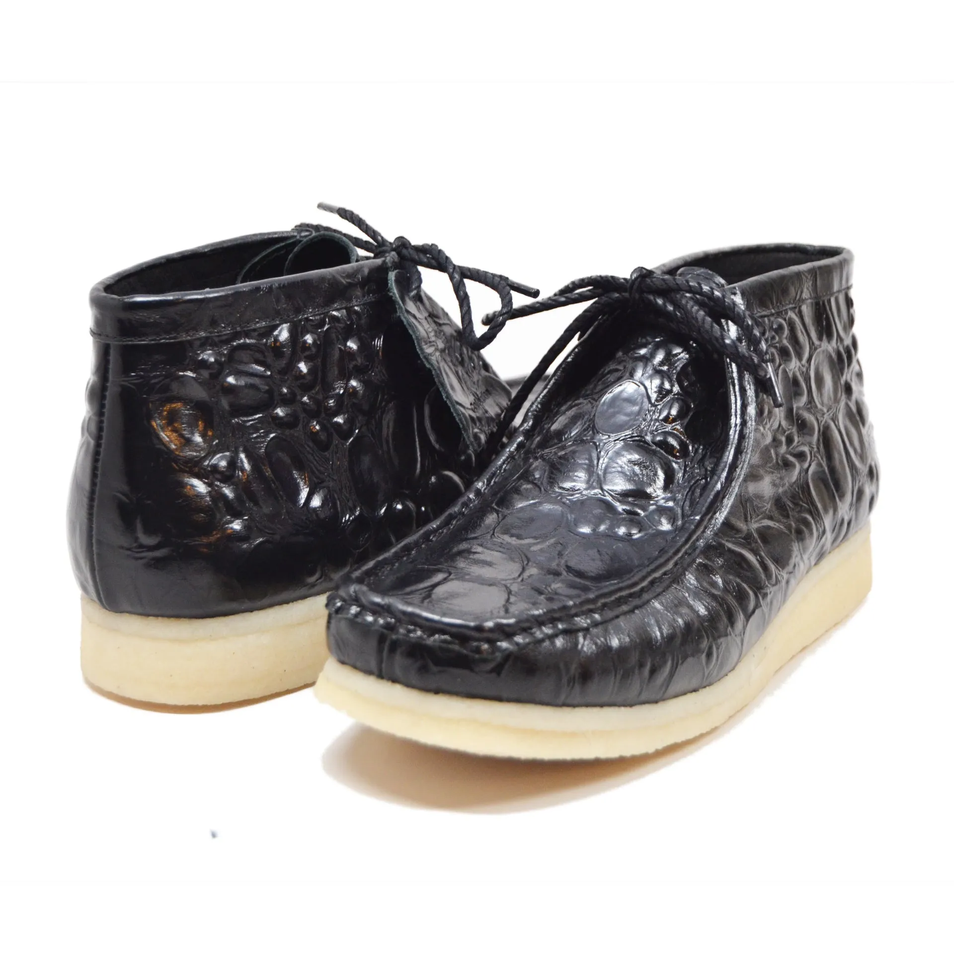 British Walkers Walker 100 Croc Men's Crocodile Leather Limited Editon Ankle Boots