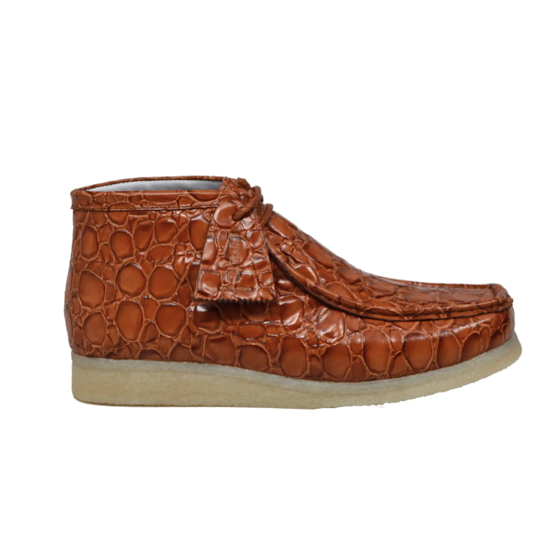 British Walkers Walker 100 Croc Men's Crocodile Leather Limited Editon Ankle Boots