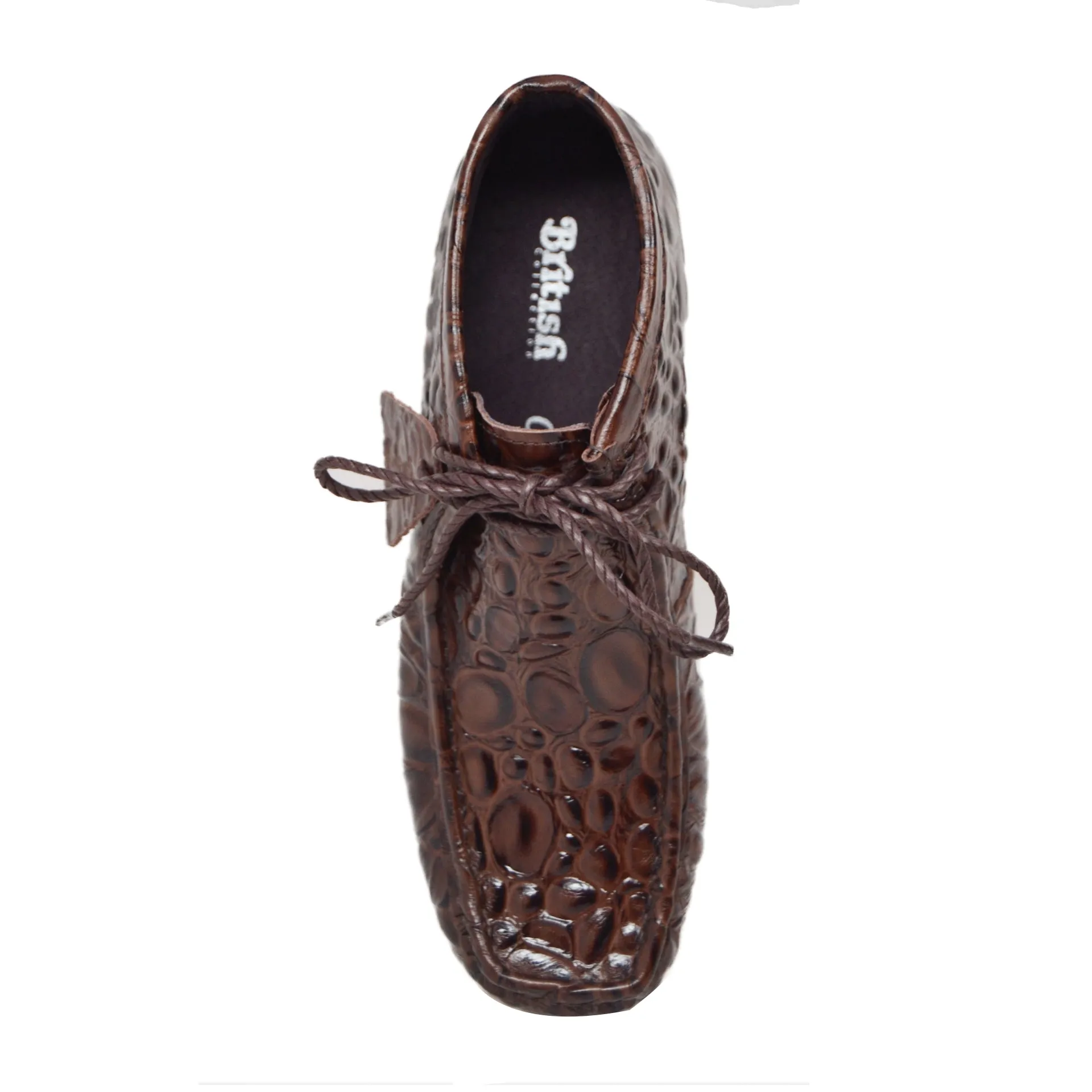 British Walkers Walker 100 Croc Men's Crocodile Leather Limited Editon Ankle Boots