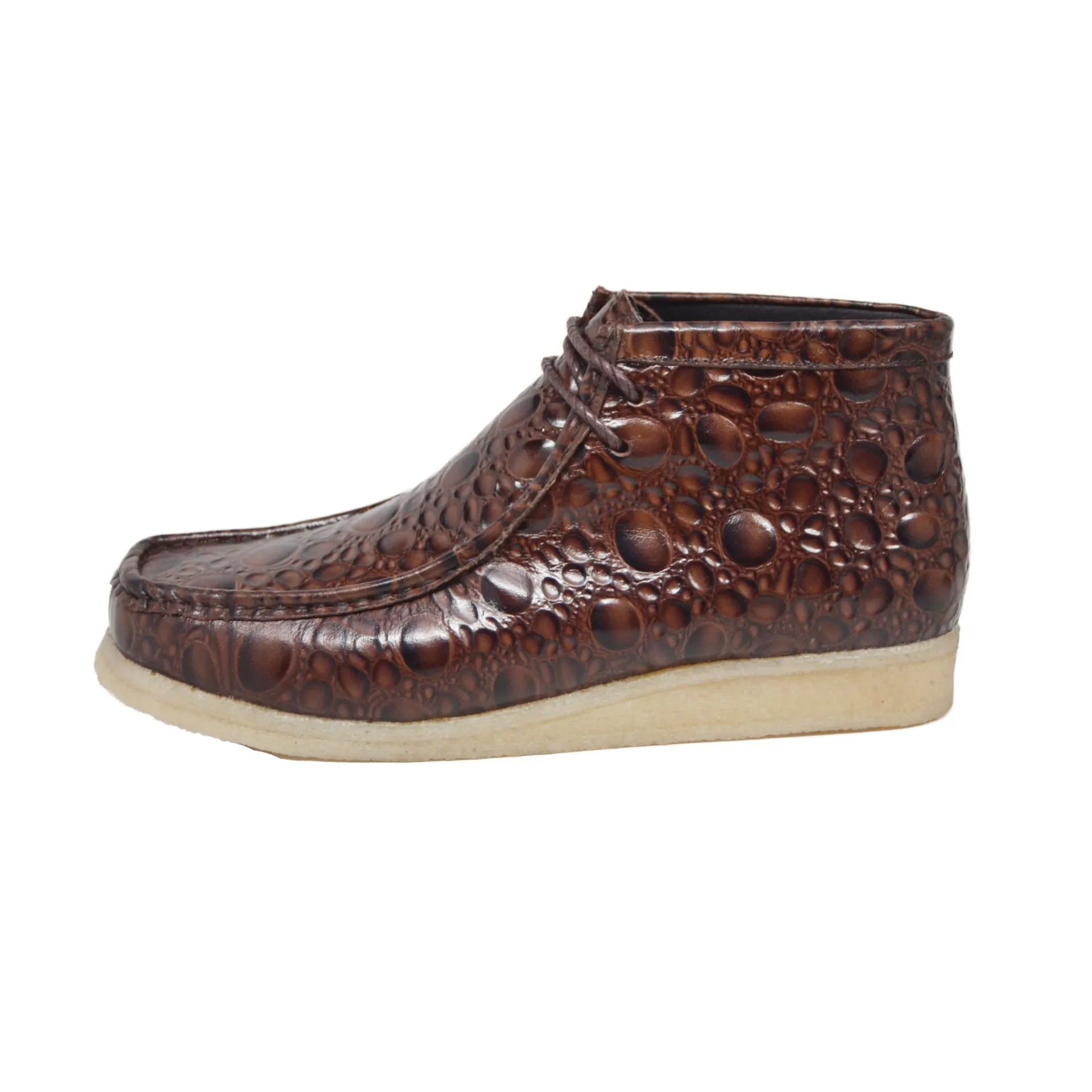 British Walkers Walker 100 Croc Men's Crocodile Leather Limited Editon Ankle Boots