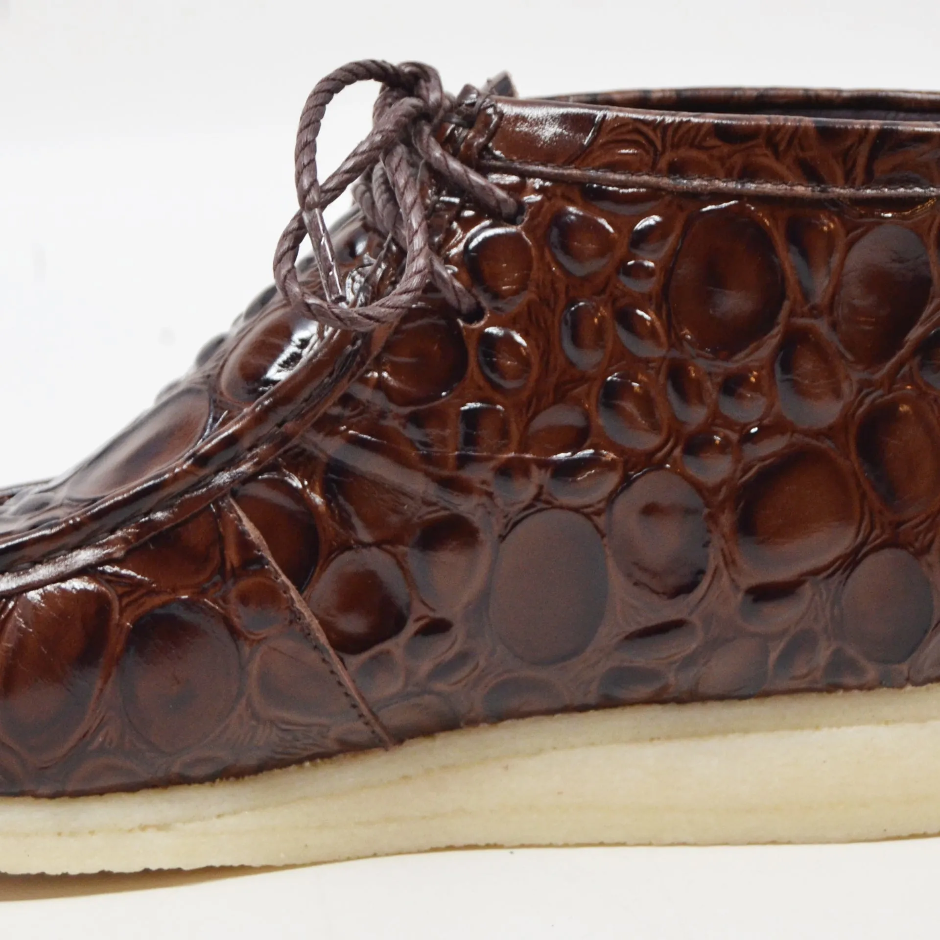 British Walkers Walker 100 Croc Men's Crocodile Leather Limited Editon Ankle Boots