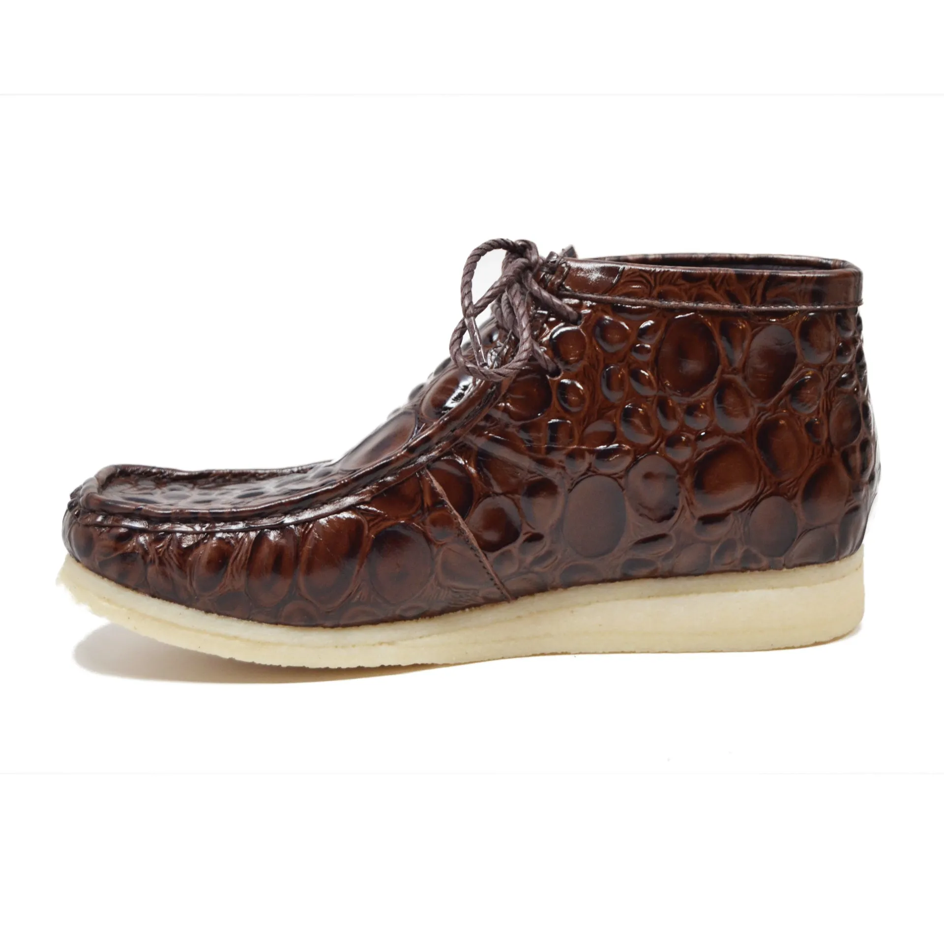 British Walkers Walker 100 Croc Men's Crocodile Leather Limited Editon Ankle Boots