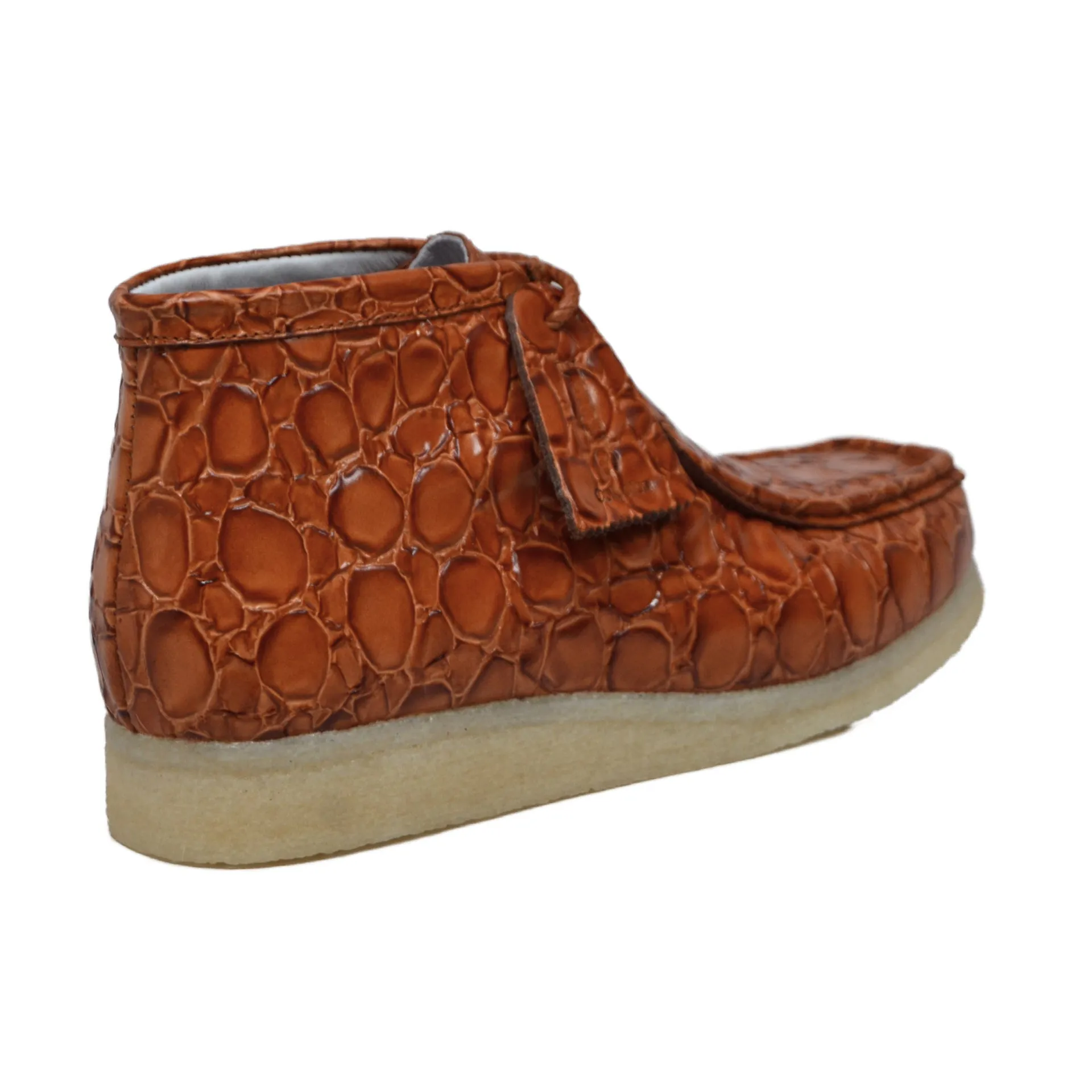 British Walkers Walker 100 Croc Men's Crocodile Leather Limited Editon Ankle Boots