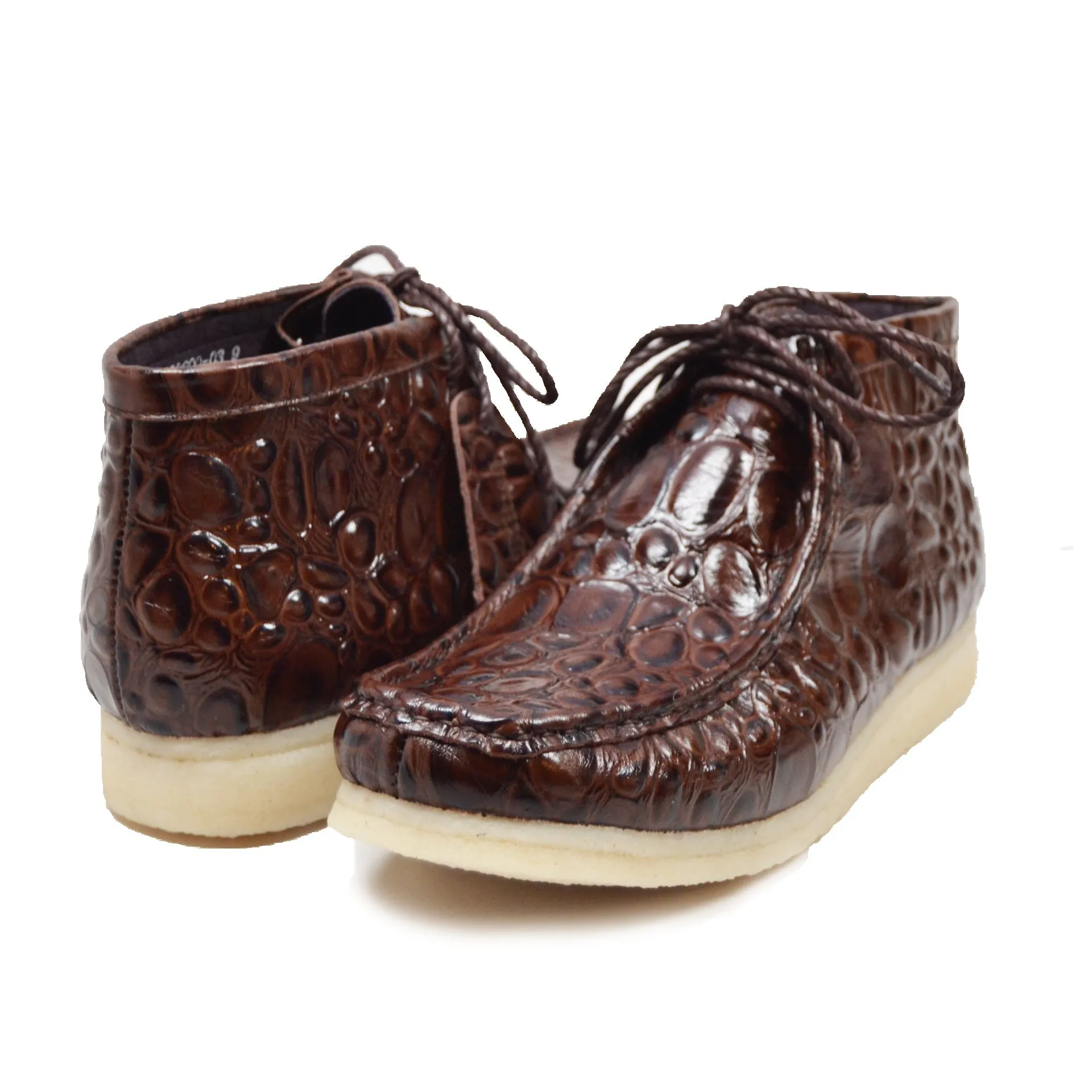 British Walkers Walker 100 Croc Men's Crocodile Leather Limited Editon Ankle Boots