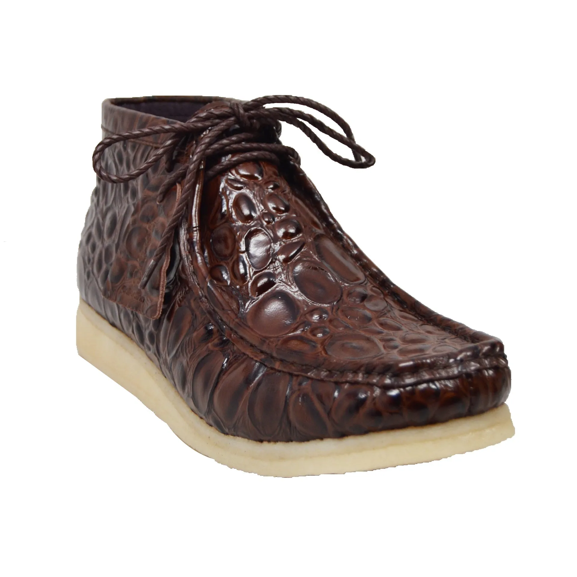British Walkers Walker 100 Croc Men's Crocodile Leather Limited Editon Ankle Boots