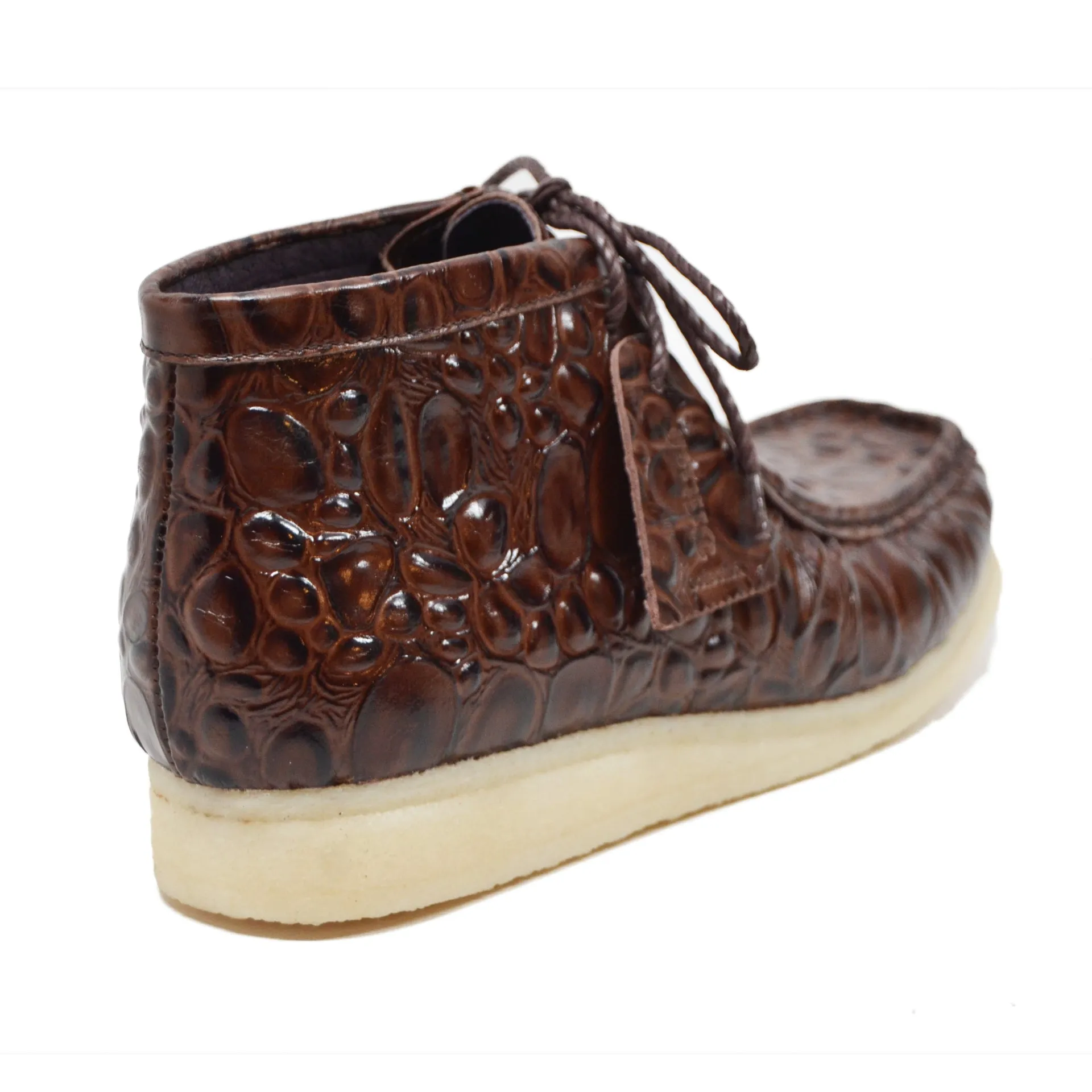 British Walkers Walker 100 Croc Men's Crocodile Leather Limited Editon Ankle Boots