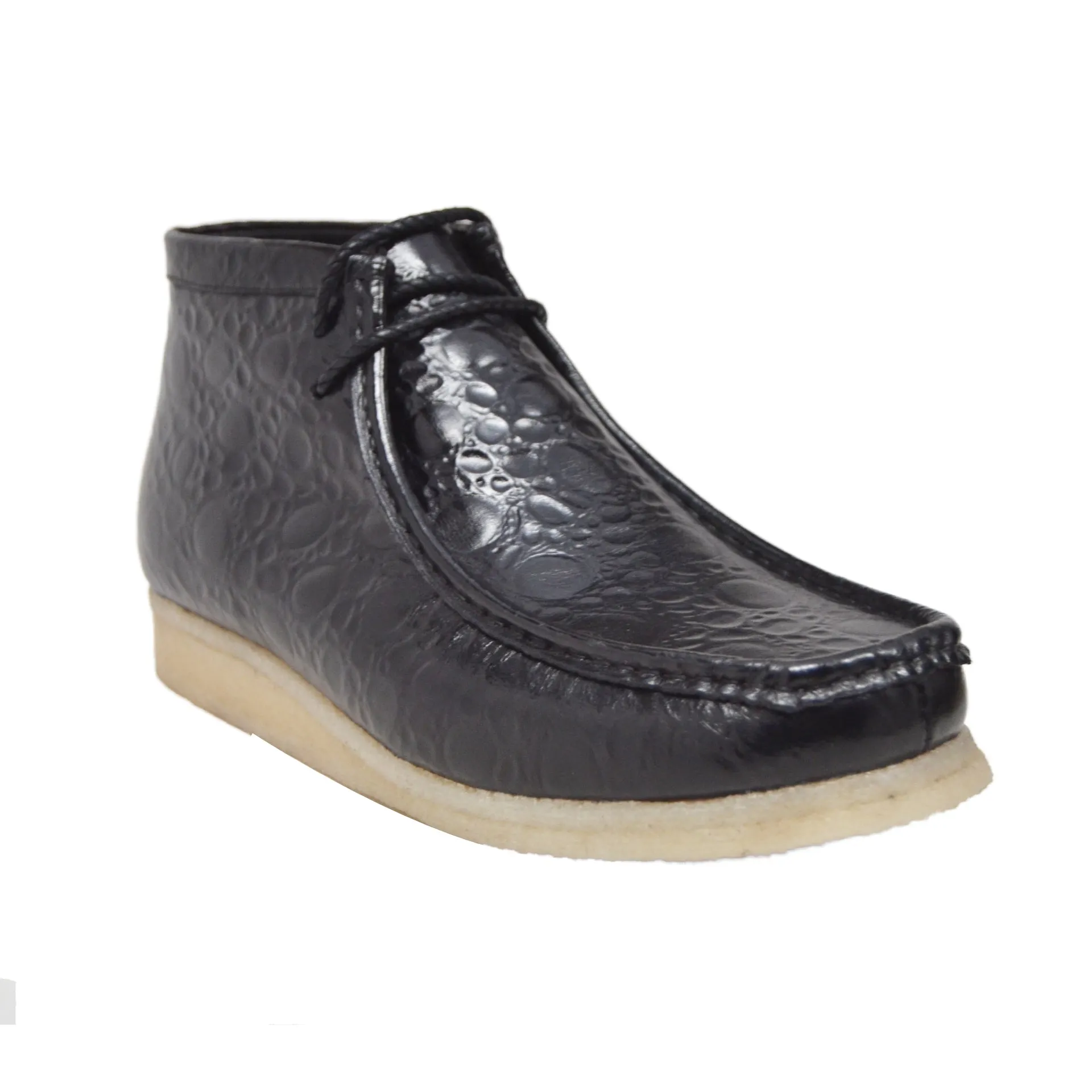British Walkers Walker 100 Croc Men's Crocodile Leather Limited Editon Ankle Boots