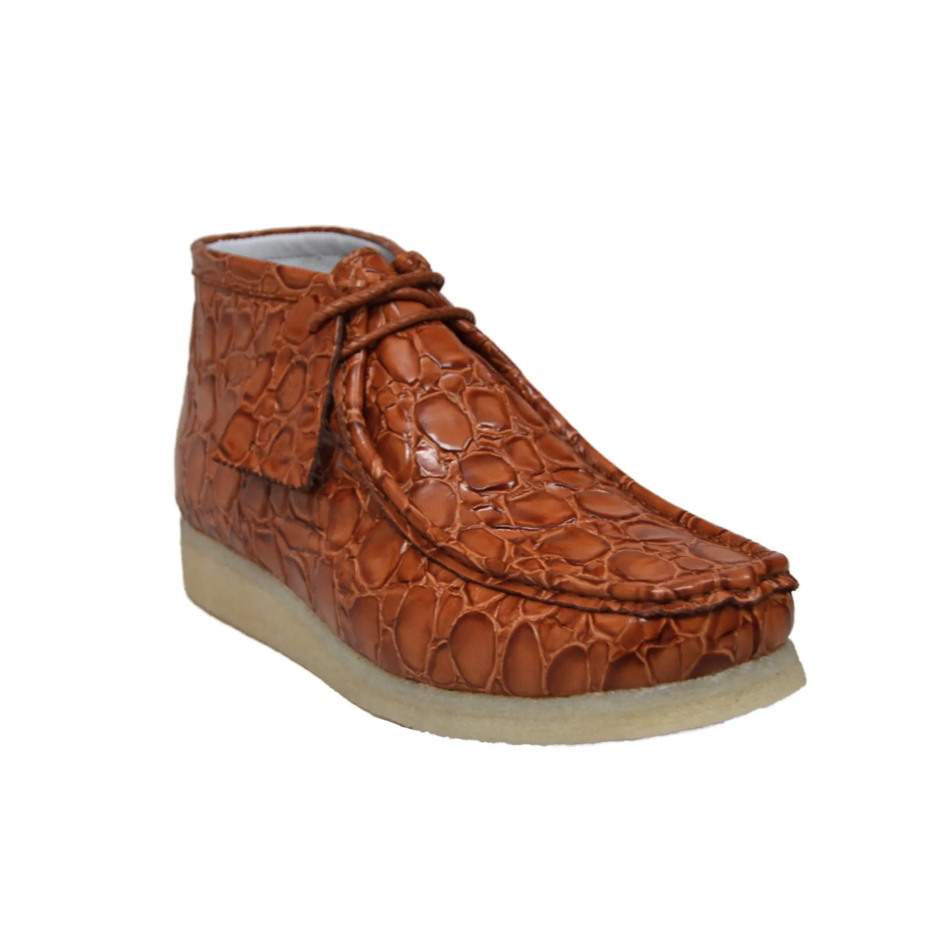 British Walkers Walker 100 Croc Men's Crocodile Leather Limited Editon Ankle Boots