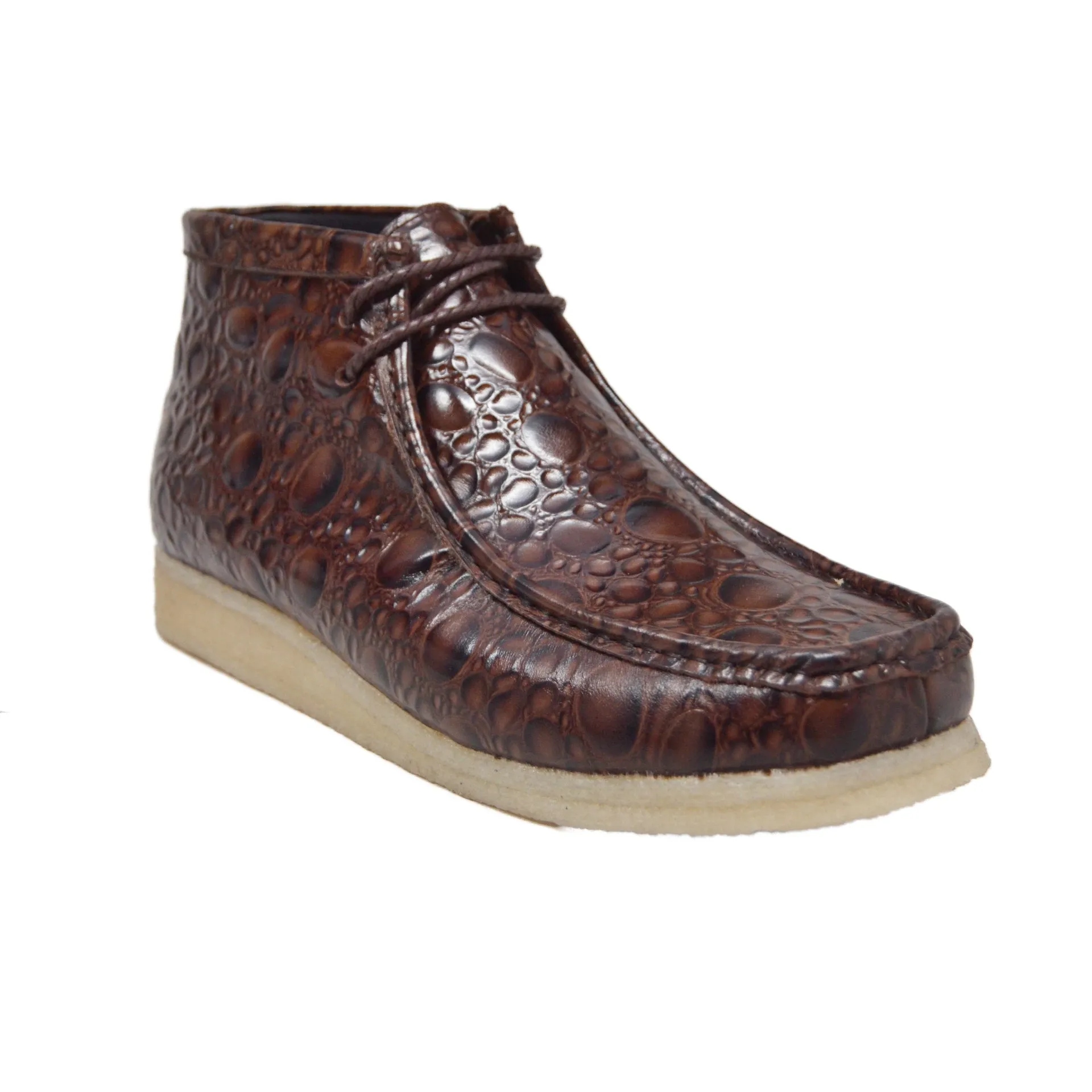 British Walkers Walker 100 Croc Men's Crocodile Leather Limited Editon Ankle Boots