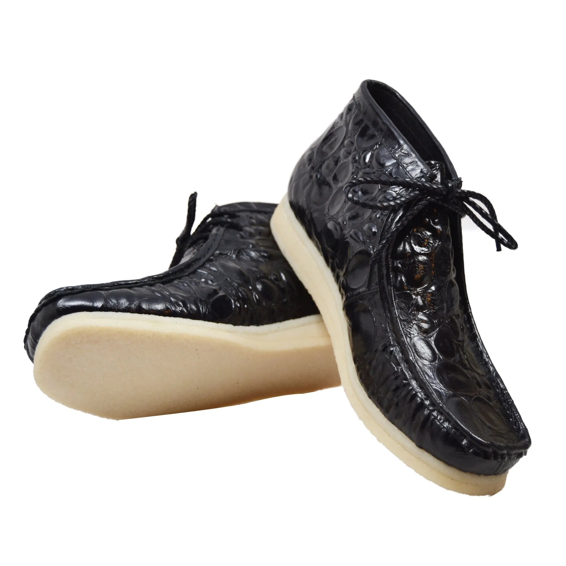 British Walkers Walker 100 Croc Men's Crocodile Leather Limited Editon Ankle Boots