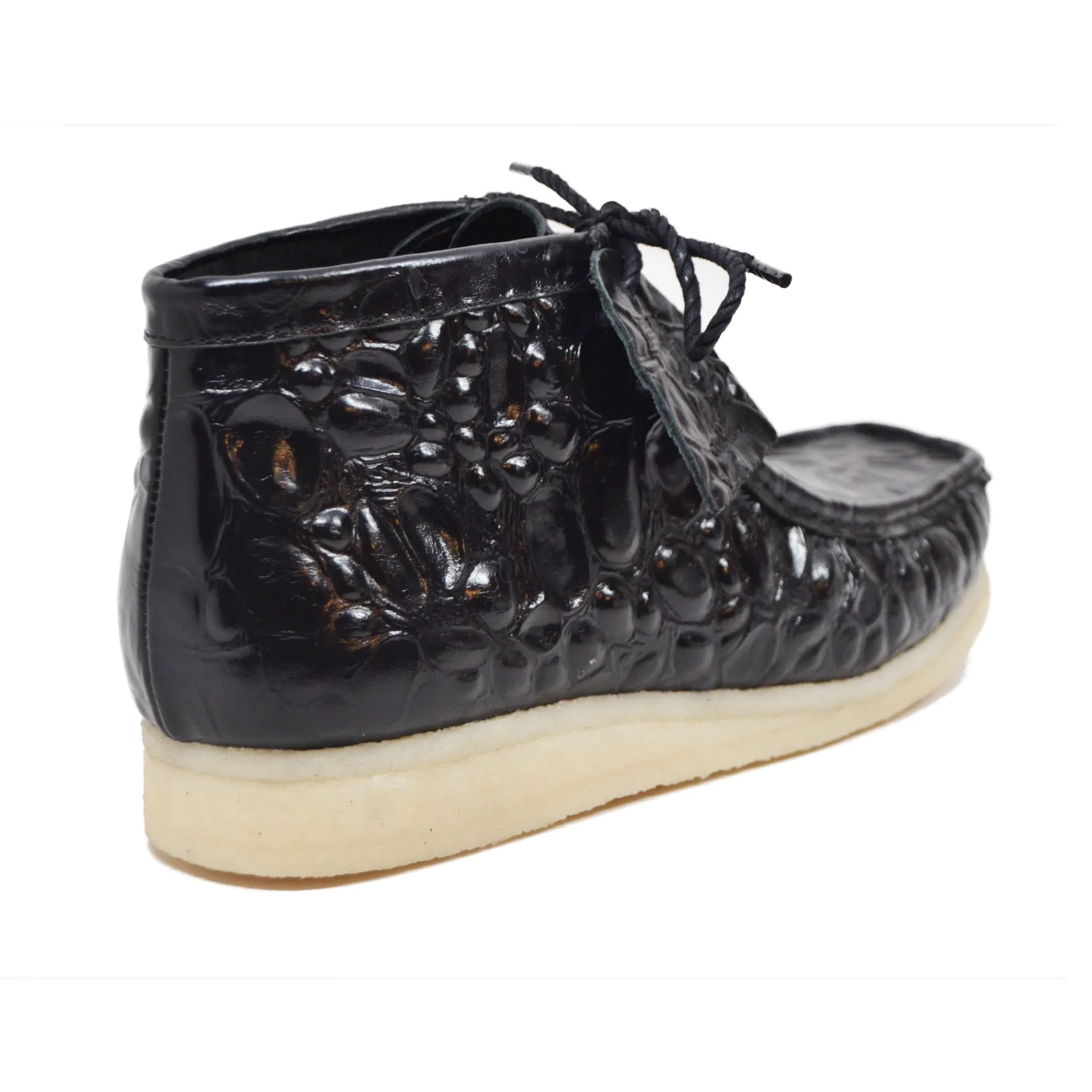 British Walkers Walker 100 Croc Men's Crocodile Leather Limited Editon Ankle Boots