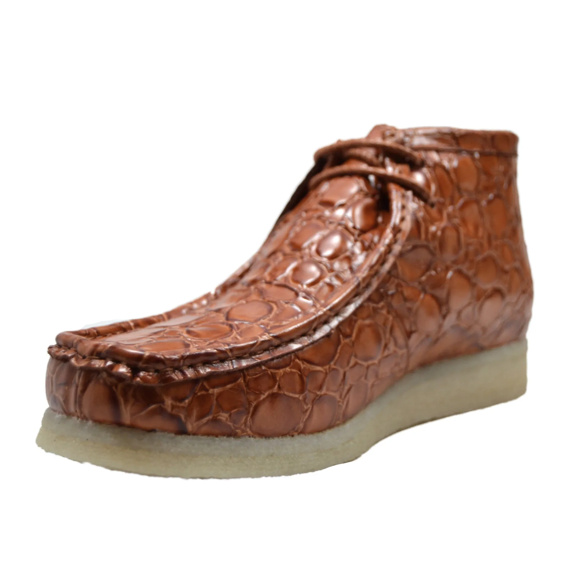 British Walkers Walker 100 Croc Men's Crocodile Leather Limited Editon Ankle Boots