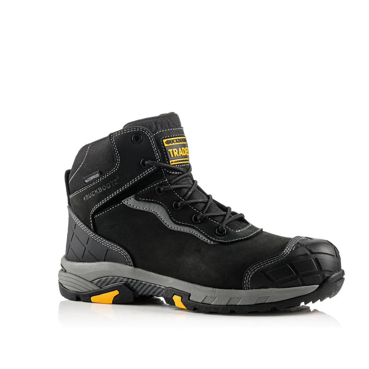 Buckbootz Tradez Blitz Lightweight Waterproof Safety Lace Boots