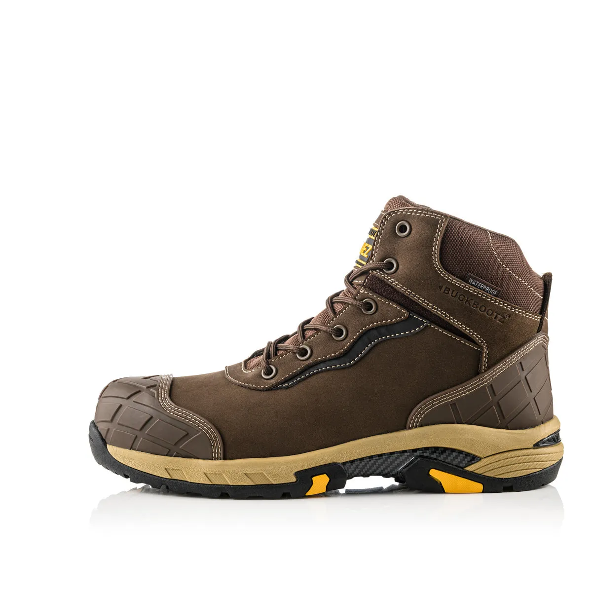 Buckbootz Tradez Blitz Lightweight Waterproof Safety Lace Boots