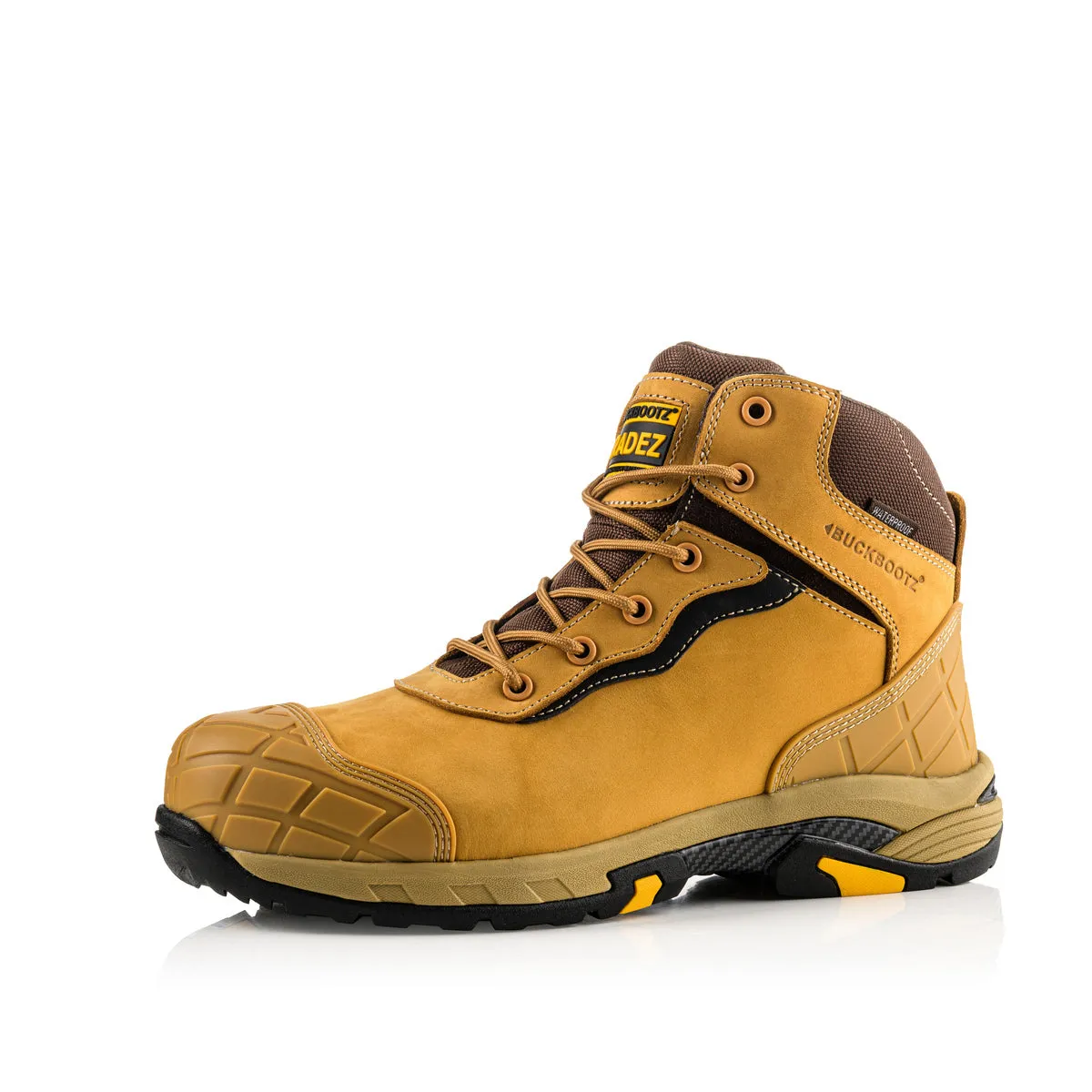 Buckbootz Tradez Blitz Lightweight Waterproof Safety Lace Boots