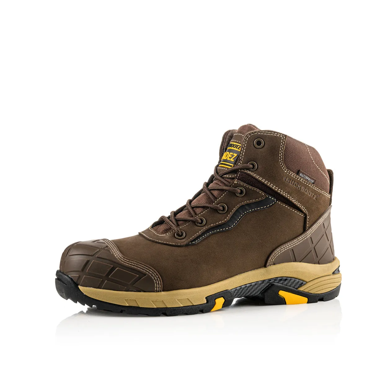 Buckbootz Tradez Blitz Lightweight Waterproof Safety Lace Boots