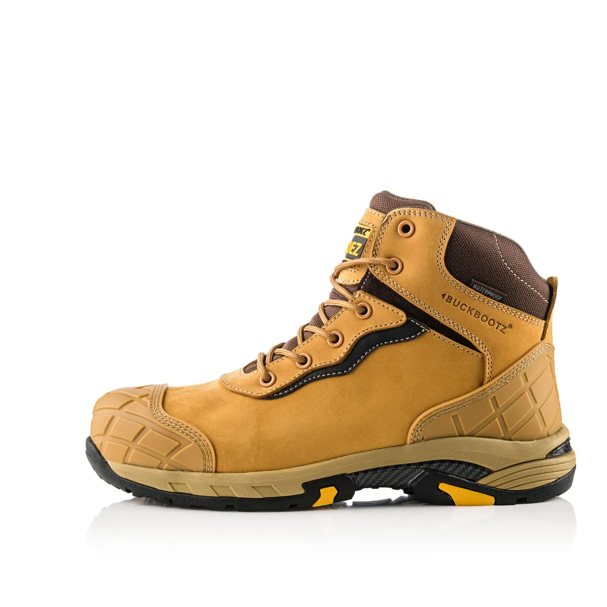 Buckbootz Tradez Blitz Lightweight Waterproof Safety Lace Boots