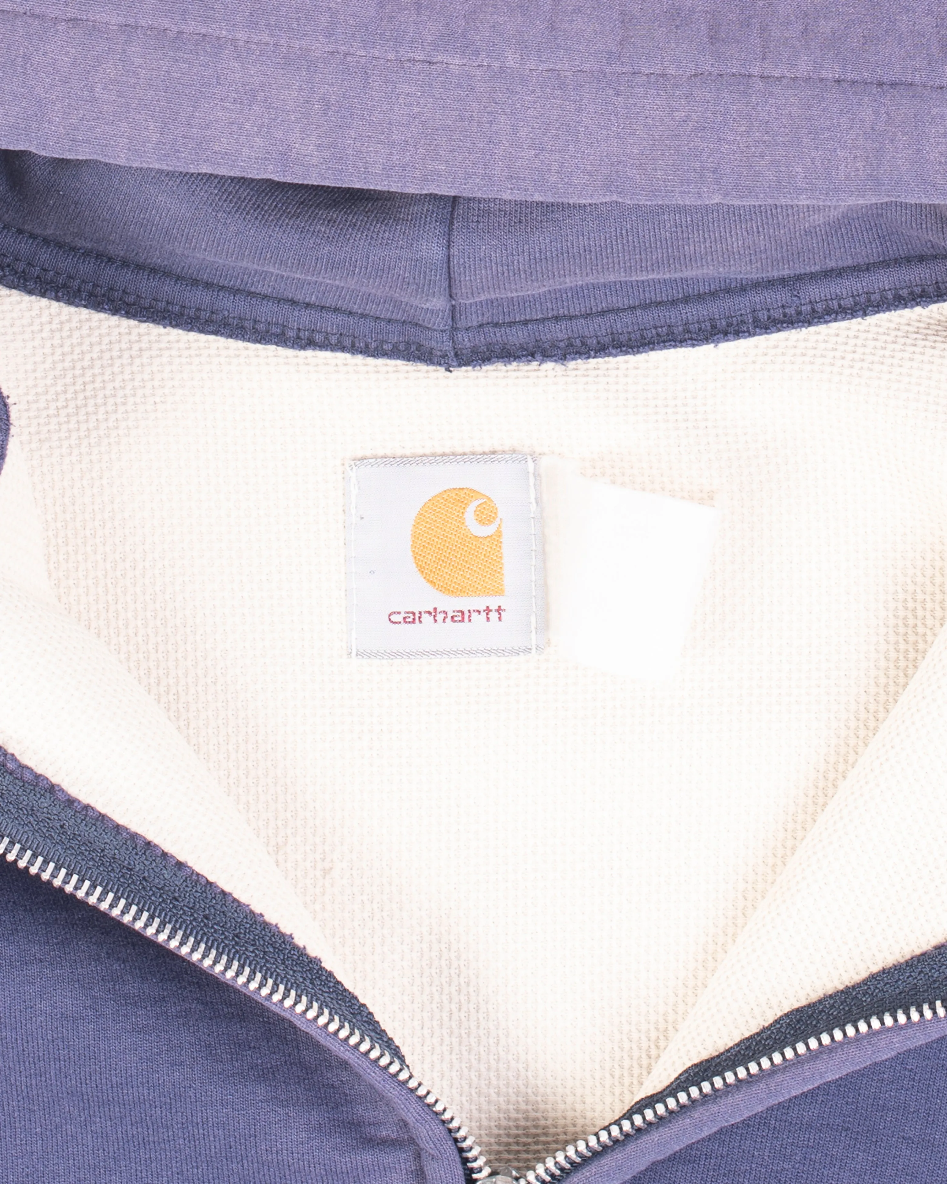 Carhartt Blue Thermal Lined Hoodie