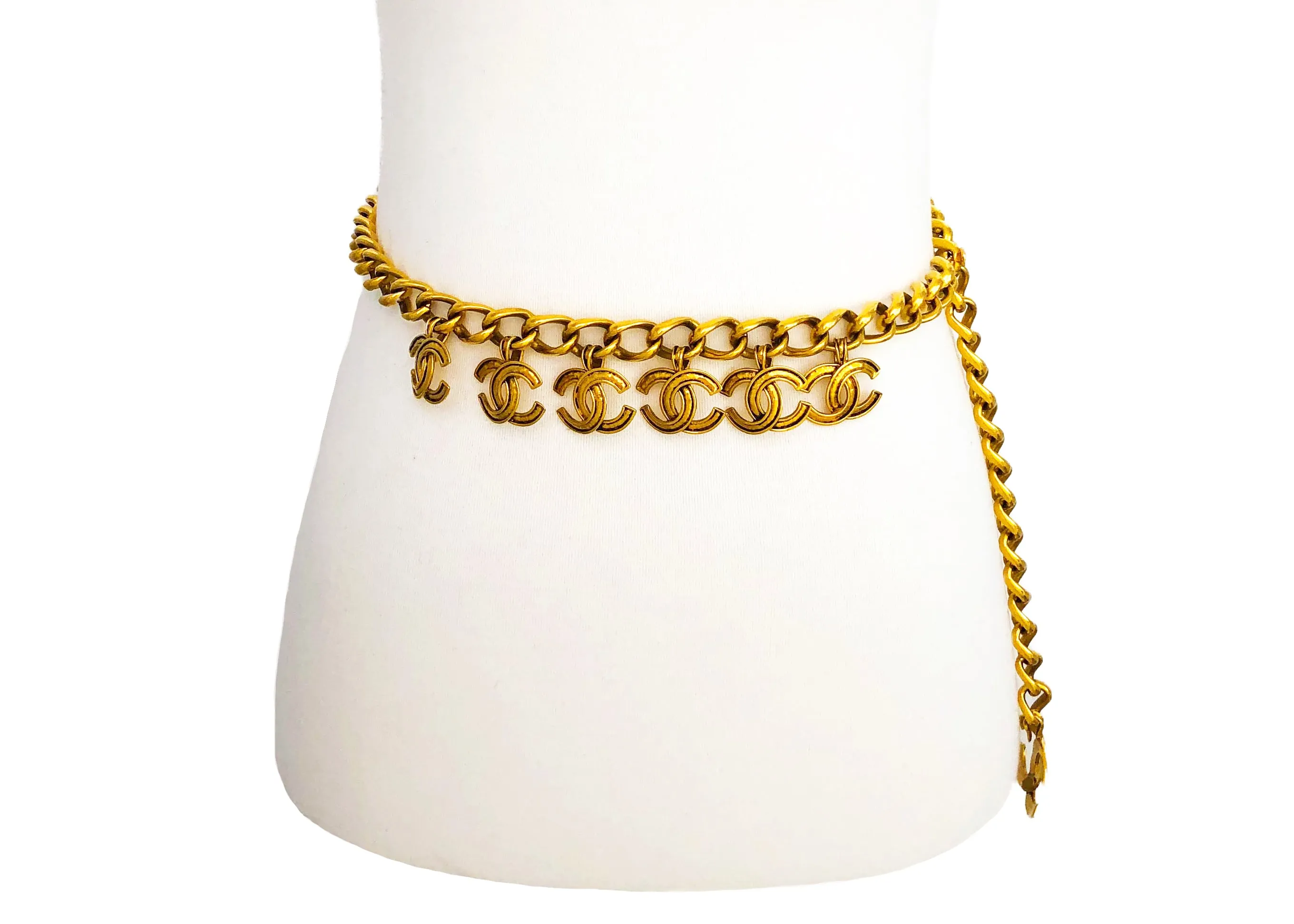 Chanel Vintage Rare Multi Charm Belt / Necklace