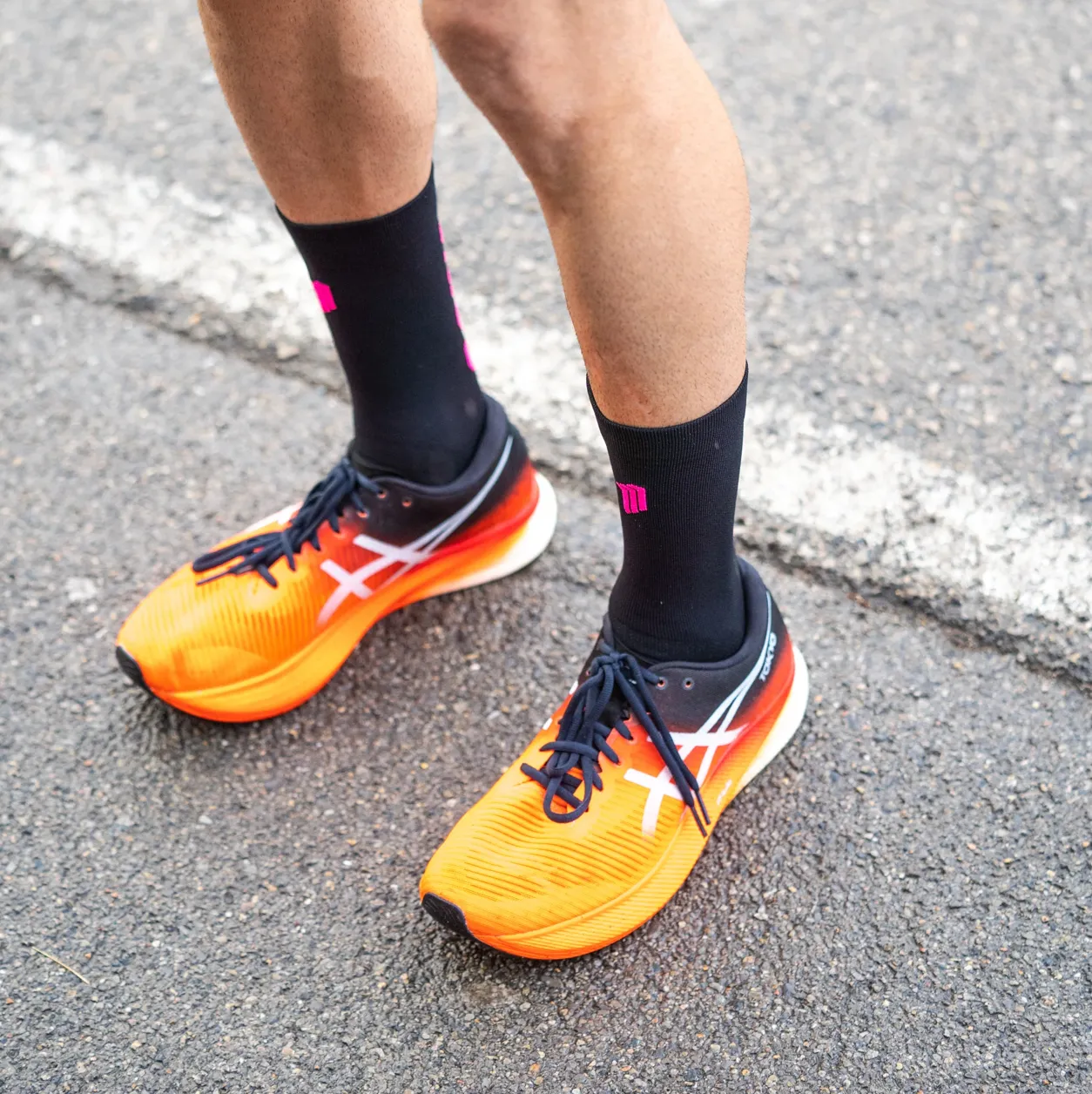 Chaussettes running Sporcks - Keep Going Black