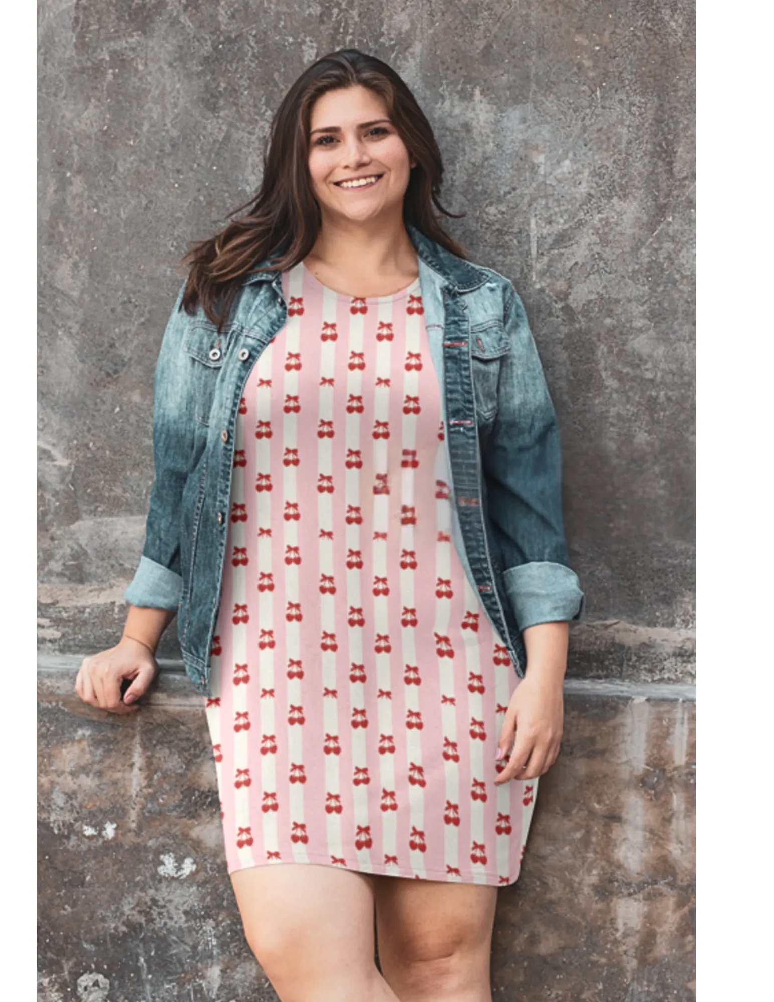 Cheery Cherries T-Shirt Dress
