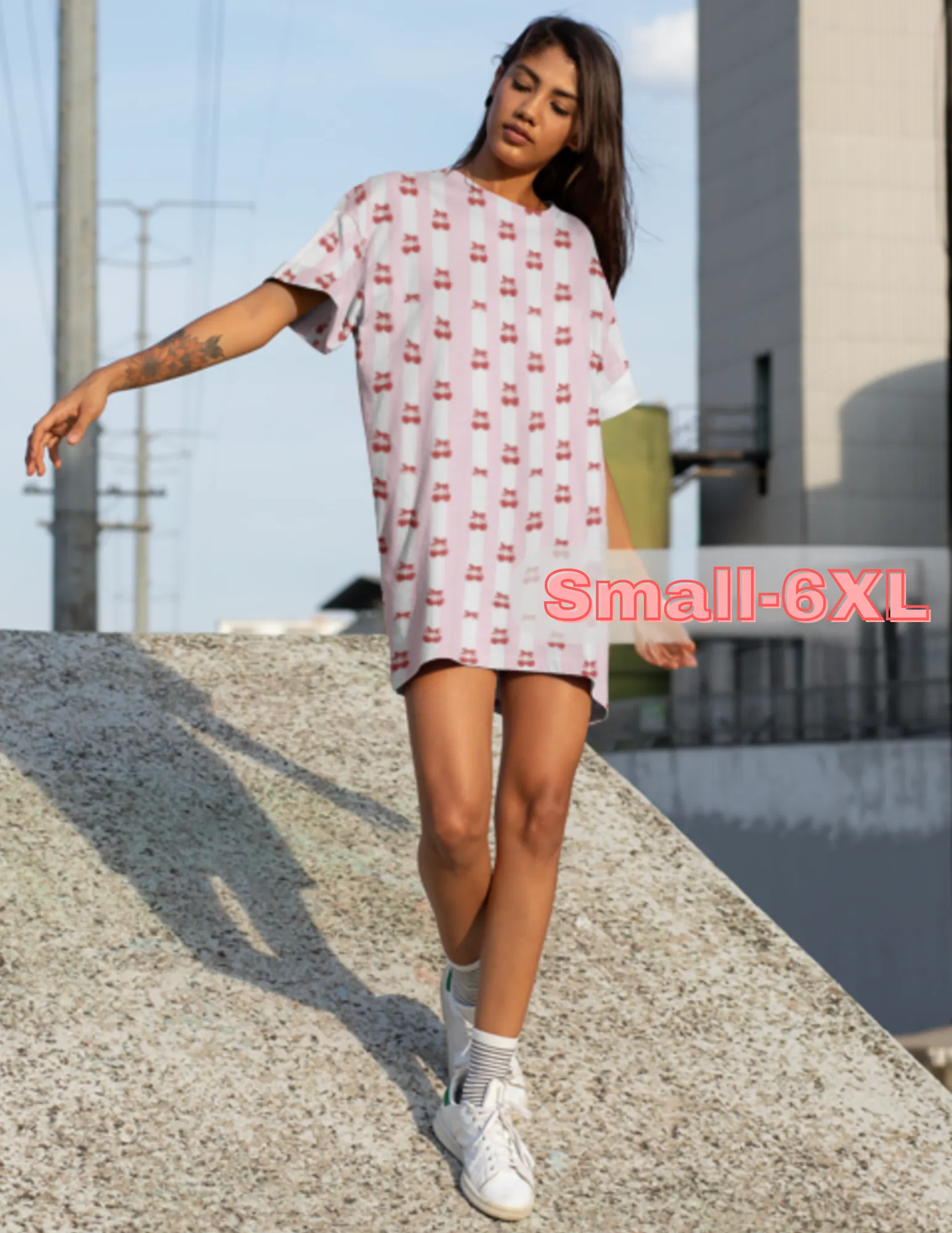 Cheery Cherries T-Shirt Dress