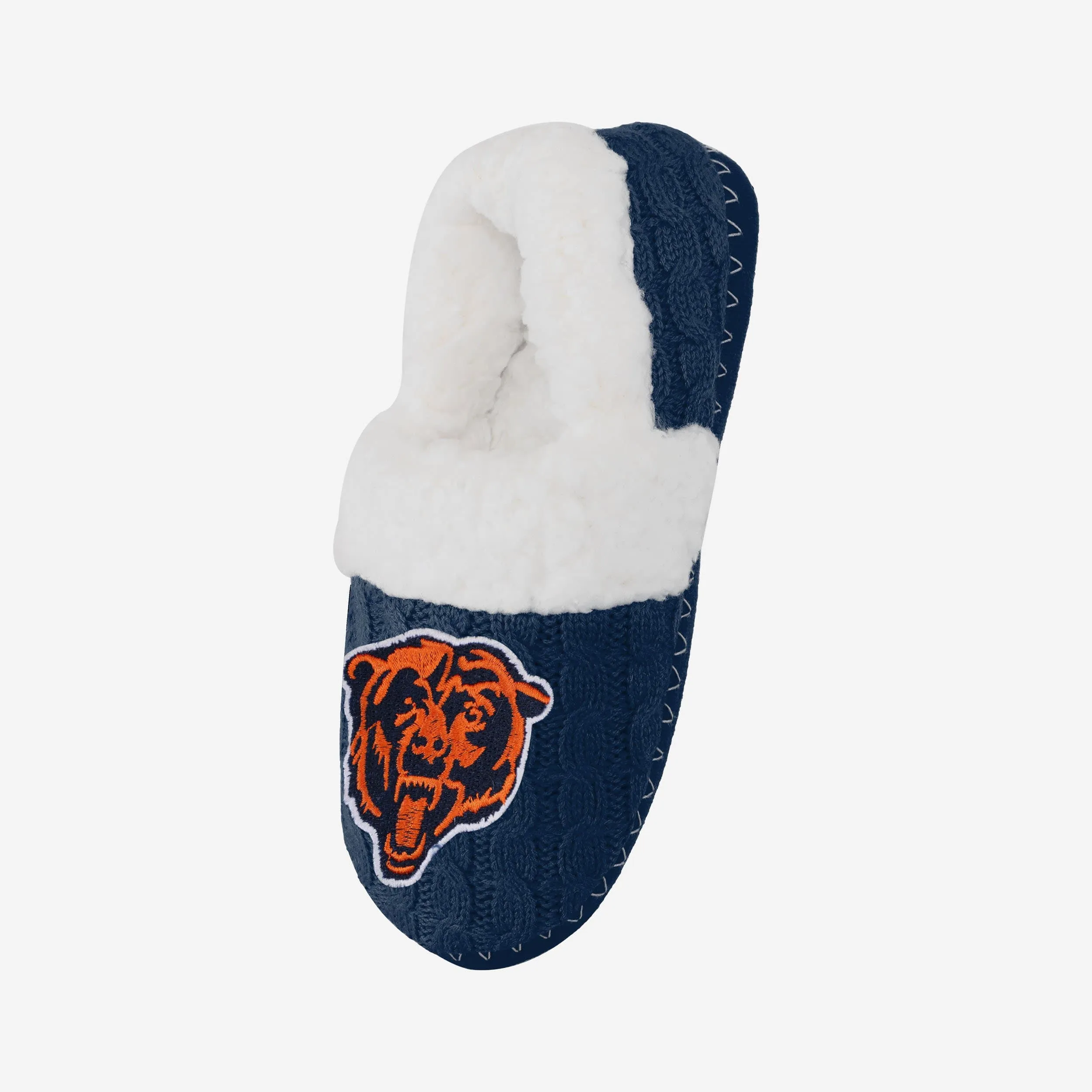 Chicago Bears Womens Team Color Moccasin Slipper