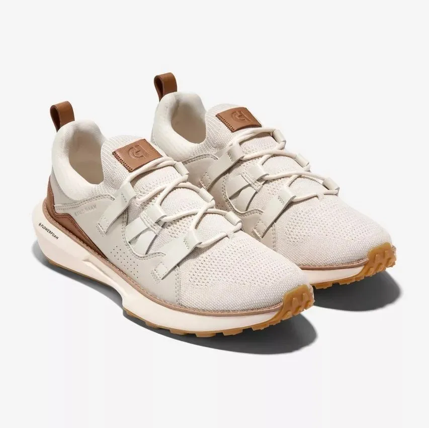 Cole Haan Grand Motion Stitchlite II Ivory/Silver/Dark Coffee C38633