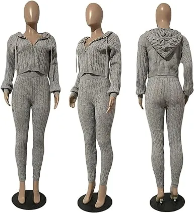 Comfy Chick 2 Piece (Grey)
