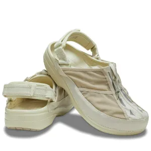 Crocs Running Vest Bone White Beige 2096747-2Y2 Clog Moccasin Csual Shoes