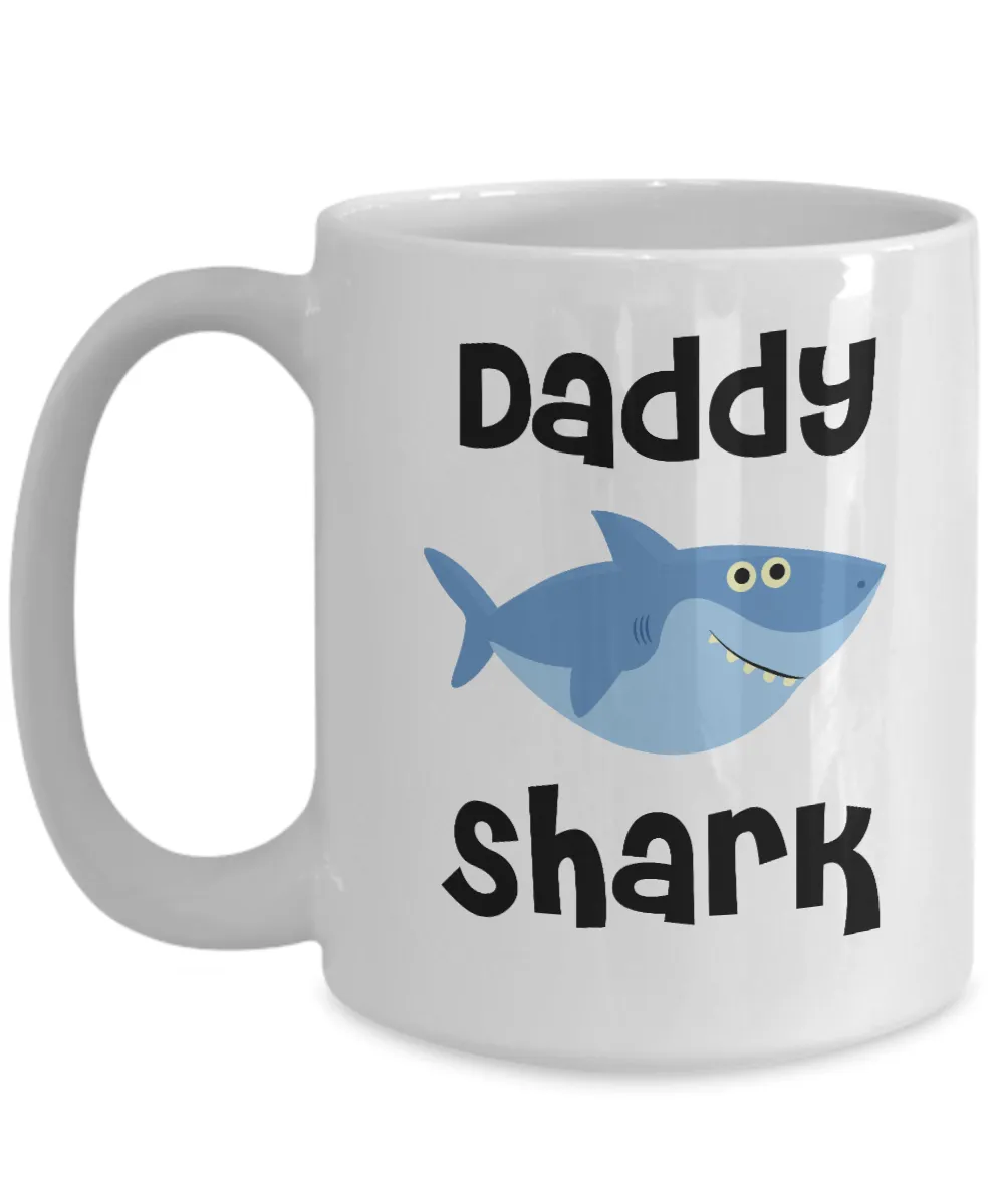 Daddy Shark Mug Do Do Do Coffee Cup Daddy Birthday Gift Idea Gifts for Dads Father's Day Present