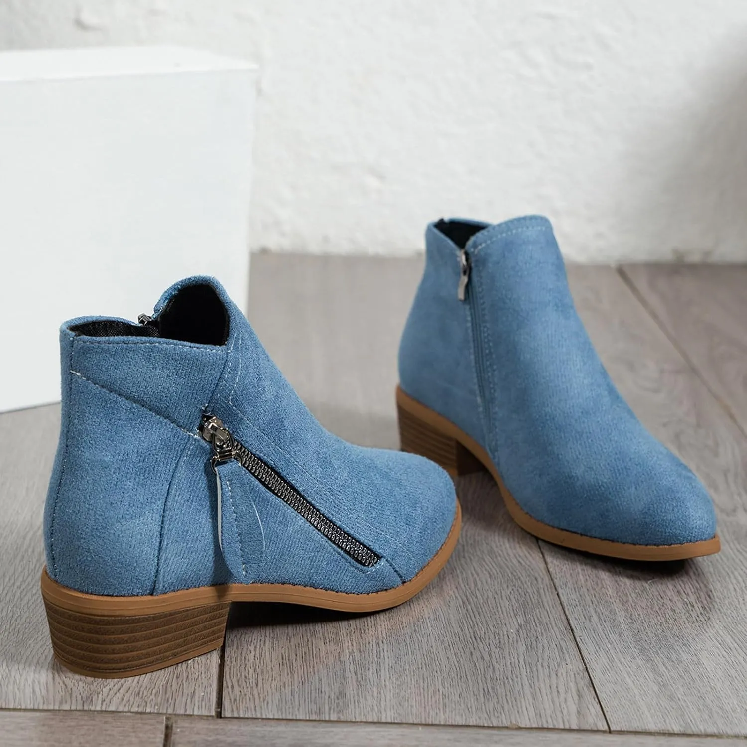 Daina™ - Casual Zip-Up Boots