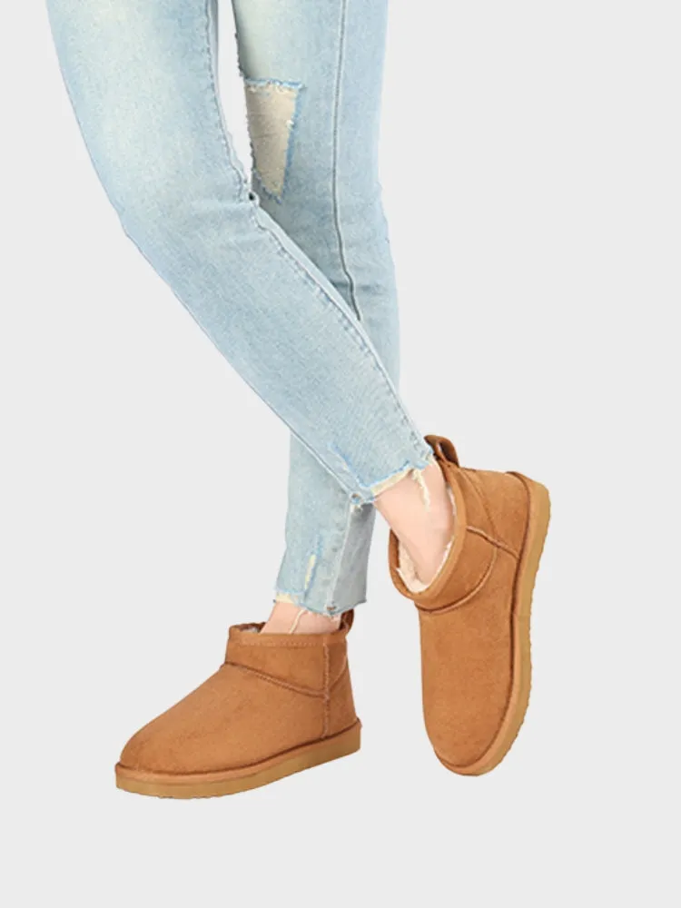 DCRB Classic Women Fur-Lined Boots